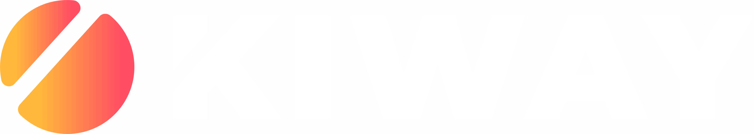 KIWAY Logo im Farbverlauf mit weißem Schriftzug